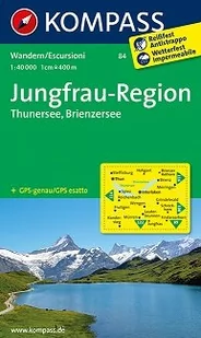 Euro Pilot Junfrau Region Thunersee Brienzersee 1:40000 - Kompass-Karten - Atlasy i mapy - miniaturka - grafika 1