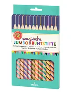 Przybory szkolne - moses. Kredki jumbo (12 szt.) - miniaturka - grafika 1