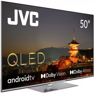 Telewizor JVC LT-50VAQ830P 50" QLED 4K Android TV - Telewizory - miniaturka - grafika 1