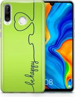 Etui i futerały do telefonów - Etui na telefon komórkowy dla serii Apple Google Pixel Etui ochronne Bumper Case Ultra Thin, Model: Apple iPhone SE 2020, Wybierz projekt: Be Happy Green - miniaturka - grafika 1