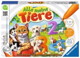 Ravensburger tiptoi: wszystkie moje zwierząt  00776/naucz żartobliwie wartości od 1 do 10 za pomocą obcych zwierząt - Gry planszowe - miniaturka - grafika 3