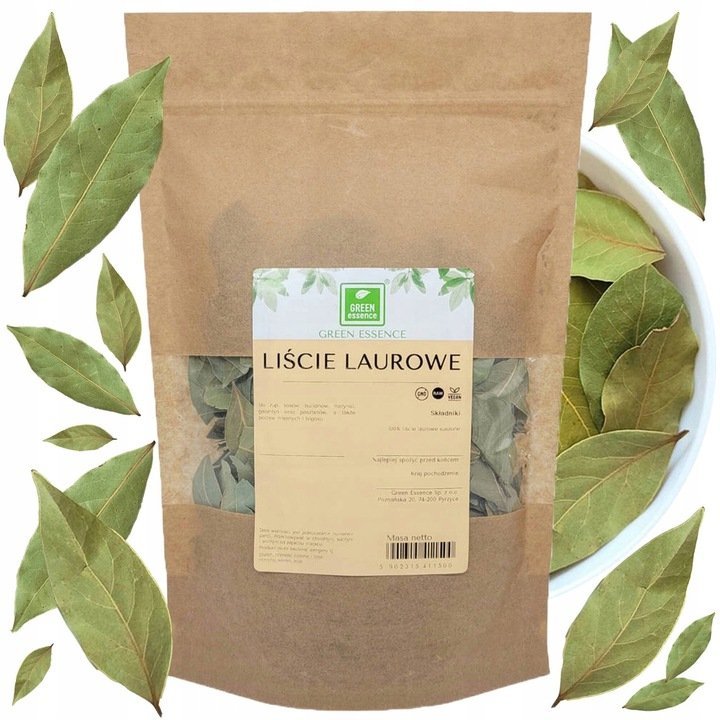 LIŚĆ LAUROWY całe duże naturalne aromatyczne 100g