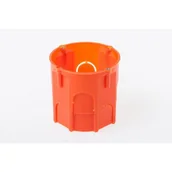 Puszki elektryczne i akcesoria - Puszka instalacyjna końcowa głęboka z wkrętami Ø60 mm - miniaturka - grafika 1