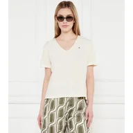 Koszulki i topy damskie - Tommy Hilfiger T-shirt Regular Fit - miniaturka - grafika 1
