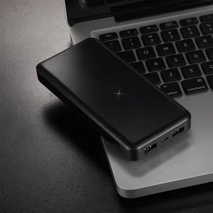 Baseus M36 Wireless Charger power bank 10000 mAh bezprzewodowa ładowarka Qi biały (PPALL-M3602) - Ładowarki do telefonów - miniaturka - grafika 15
