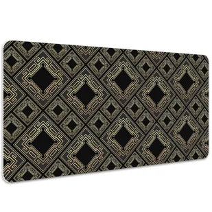 Duża mata na biurko Kafelki z geometrycznym wzorem 100x50 cm - Podkładki na biurko - miniaturka - grafika 1