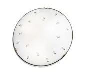 Lampy sufitowe - Kolarz 731.11.4.70 - Lampa sufitowa NONNA 1xE27/60W/230V śr. 30 cm czarna - miniaturka - grafika 1