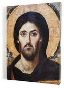 Ikony i obrazy sakralne - Chrystus Pantokrator, obraz religijny na płótnie canvas - miniaturka - grafika 1