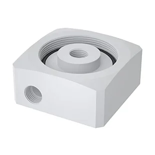 Barrow Adapter zbiornika DDC - biały - Chłodzenie wodne - miniaturka - grafika 1