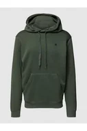 Bluzy męskie - Bluza z kapturem i kieszenią kangurką - G-Star Raw - miniaturka - grafika 1