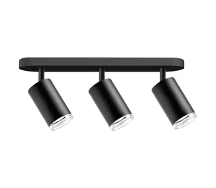 Łazienkowe oświetlenie punktowe TURYN 3xGU10/10W/230V IP44 czarne - Lampy sufitowe - miniaturka - grafika 1