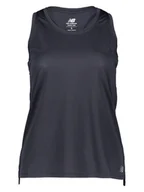 Koszulki sportowe damskie - New Balance Top "Core" w kolorze granatowym do biegania - miniaturka - grafika 1