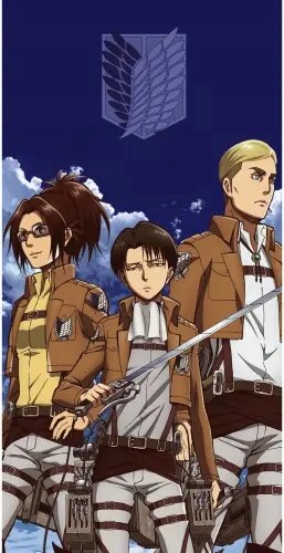 Plakat Anime Attack on Titan aot_024 A3 (custom)