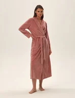 Bielizna nocna - Szlafrok Joice - kasztanowy S - miniaturka - grafika 1