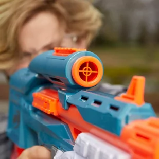 NERF Blaster Moto Blitz 2.0 Wyrzutnia strzałek automat + 22 strzałki - Zabawki militarne - miniaturka - grafika 4