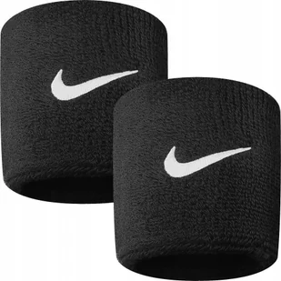 Nike Frotki na rękę Swoosh (czarna) NN04010 - Tenis ziemny - miniaturka - grafika 1
