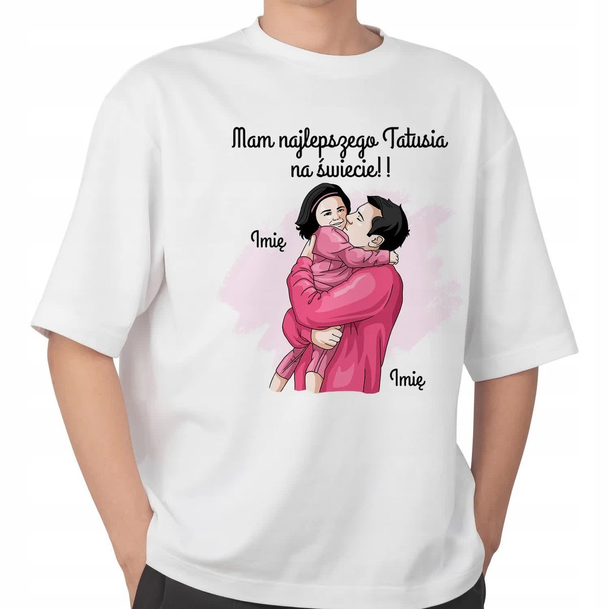PODKOSZULEK DZIEŃ OJCA NAJLEPSZY TATUŚ IMIĘ M