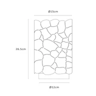 Lampy stojące - Lucide Lampa stołowa Almelo, czarny/złoty, Ø 15 cm, metal - miniaturka - grafika 1