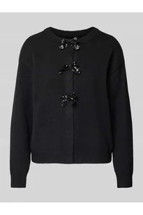 Kurtka z dzianiny z prążkowanymi wykończeniami model BRIANNA - Vila - Kurtki damskie Kurtka z dzianiny z prążkowanymi wykończeniami model BRIANNA - Vila - Kurtki damskie - miniaturka - grafika 1