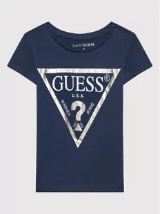 Guess T-Shirt K73I56 K8HM0 Granatowy Regular Fit - Koszulki dla chłopców - miniaturka - grafika 1