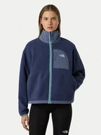 Bluzy damskie - The North Face Polar Yumiori Off-Peak NF0A8EUZ Niebieski Relaxed Fit - miniaturka - grafika 1