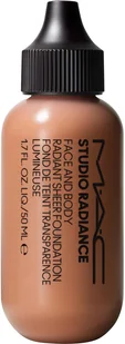MAC Podkład Studio Radiance Face And Body Radiant Sheer Foundation W4 50 ml - Podkłady do twarzy - miniaturka - grafika 2