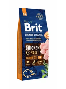 BRIT BRIT Premium Senior Small + Medium 15kg NOWA FORMUŁA | - Szampony i odżywki dla psów - miniaturka - grafika 2