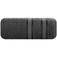 Ręczniki - Eurofirany B.B. CHOCZYŃSCY SPÓŁKA JAWNA Ręcznik Kąpielowy Mila (14) 50 x 90 Grafitowy 1220518 - miniaturka - grafika 1