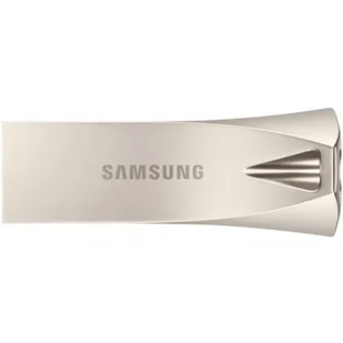 Samsung BAR Plus Champaign Silver 128GB (MUF-128BE3/EU) - Pendrive - miniaturka - grafika 1