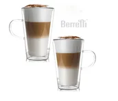 Szklanki - Szklanka podwójna ścianka 300 ml Zestaw 2szt TAZZA - miniaturka - grafika 1