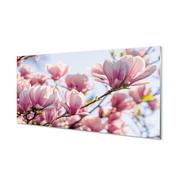 Dekoracje domu - Nowoczesny lacobel z grafiką Magnolia 120x60 cm - miniaturka - grafika 1