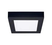 Lampy sufitowe - Solight WD171-B- LED Plafon LED/12W/230V 3000/4000/6000K czarny kwadratowy - miniaturka - grafika 1