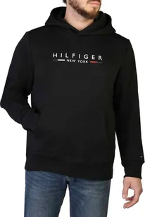 Tommy Hilfiger Bluzy marki Tommy Hilfiger model MW0MW29301 kolor Czarny. Odzież Męskie. Sezon: Wiosna/Lato S - Bluzy męskie - miniaturka - grafika 1