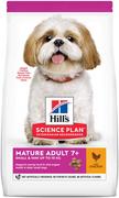 Sucha karma dla psów - Hills Small&Miniature Mature Adult 7+ Canine 3 kg - miniaturka - grafika 1