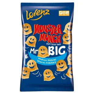 Monster Munch MONSTER MUNCH MR BIG 90GR Zakupy dla domu i biura! 96736707 - Inne przekąski suche - miniaturka - grafika 1