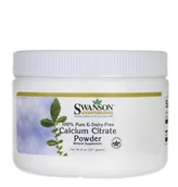 Suplementy naturalne - SWANSON Cytrynian wapnia - 100% czystości 227gr - miniaturka - grafika 1