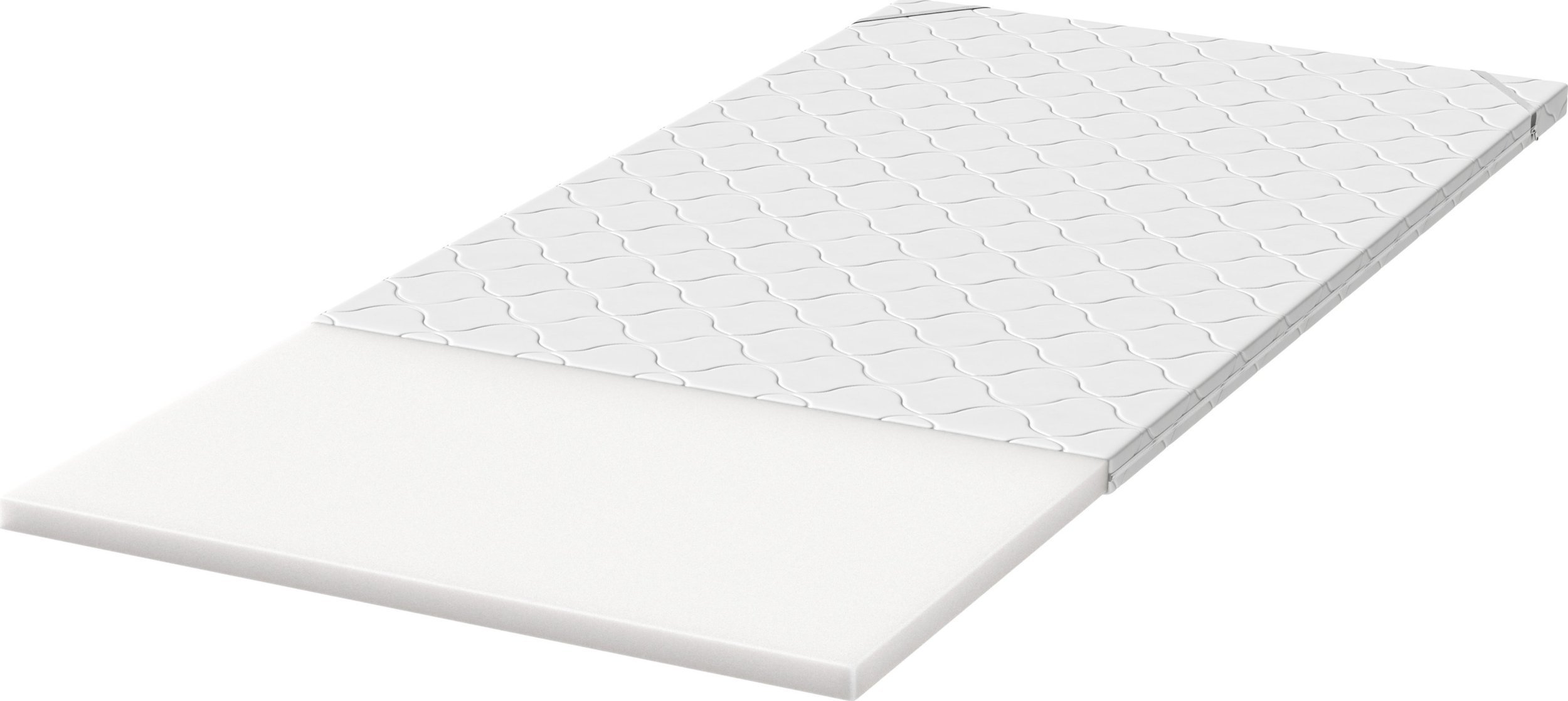 Tompol Materac nawierzchniowy 80x200 pianka elastyczna PUR 4 cm H3 nakładka Topper