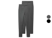 Bielizna ciążowa - esmara® Legginsy ciążowe damskie z biobawełną, 2 pary - miniaturka - grafika 1