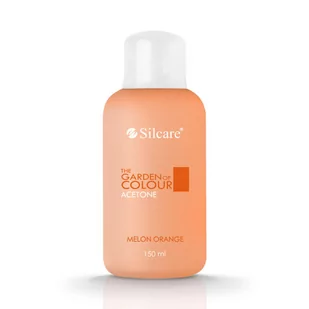 Silcare Aceton Garden of Colour - Melon Orange 150ml 5906720566244 - Kremy i maski do rąk - miniaturka - grafika 1