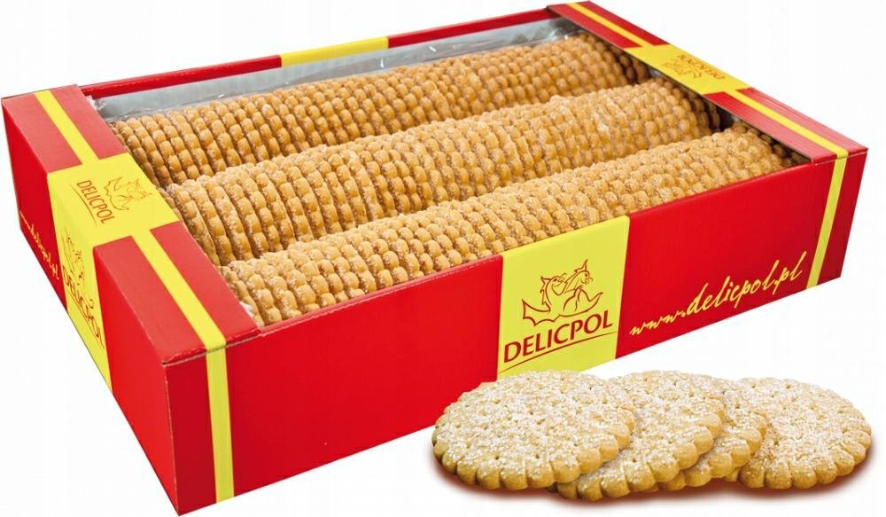 DELICPOL HERBATNIKI DOMOWE Z CUKREM 2,5KG LUZ