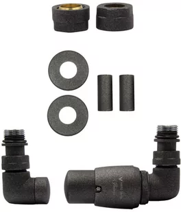 Varioterm Zawór termostatyczny trójosiowy Vision All in One - antracyt miedziana - CU 15 mm prawy AVIGS0215CFK/P(Cu) - Zawory i kraniki - miniaturka - grafika 1