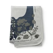 Koce i narzuty dla dzieci - Elodie Details Kocyk Pearl Velvet - Rebel Poodle Mineral Green - miniaturka - grafika 1