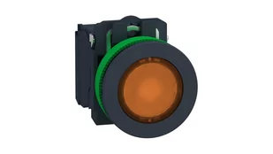 Schneider Electric Harmony XB5 Przycisk podświetlany plastik. pomarańczowy fi30 zintegrowana dioda LED 24 V AC/DC 1Z + 1R XB5FW35B5 XB5FW35B5 - Inne akcesoria elektryczne - miniaturka - grafika 1