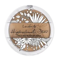 Bronzery i konturowanie twarzy - Lovely Highschool Star Bronzer satynowy bronzer do twarzy i ciała 16g - miniaturka - grafika 1