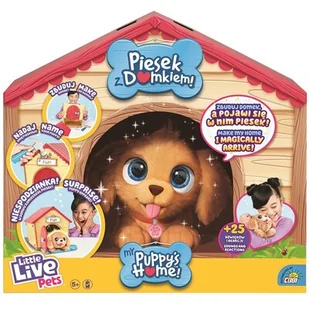 Little Live Pets. Piesek z domkiem - Zabawki interaktywne dla dzieci - miniaturka - grafika 1