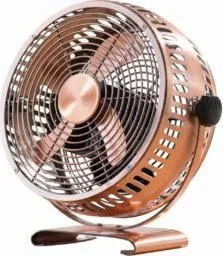 Wentylator Wentylator Volteno Wentylator Stojący 15W 20Cm Miedziany Vo1940 Vo1940 - Wentylatory - miniaturka - grafika 1