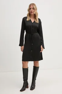 Calvin Klein sukienka kolor czarny mini prosta K20K207996 - Sukienki - miniaturka - grafika 1