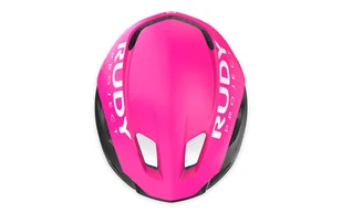 RUDY PROJECT Kask rowerowy NYTRON pink fluo/black matte - Kaski rowerowe - miniaturka - grafika 5
