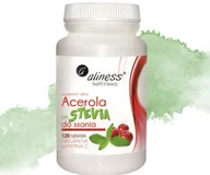 Suplementy naturalne - ACEROLA ZE STEVIĄ do ssania (naturalna witamina C) ALINESS 120 kapsułek - miniaturka - grafika 1