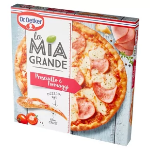 Dr. Oetker La Mia Grande Pizza Prosciutto e Formaggi 400 g - Dania mrożone - miniaturka - grafika 1